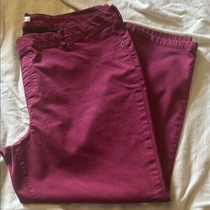 Ricki's Red High Rise Jeans Versatile and Stylish